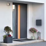 Briefkasten-Metall Anthrazit (RAL 7016)