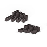 Pflanzkübel-Metall Grau-Metallic 30x30x28 (DB 703)