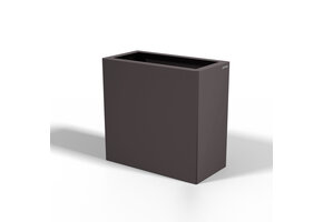 Pflanzkübel-Metall Grau-Metallic 30x60x57 (DB 703)