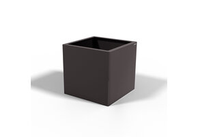 Pflanzkübel-Metall Grau-Metallic 60x60x57 (DB 703)