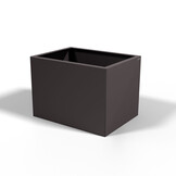 Pflanzkübel-Metall Grau-Metallic 60x80x57 (DB 703)