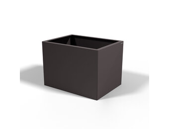 Pflanzkübel-Metall Grau-Metallic 60x80x57 (DB 703)