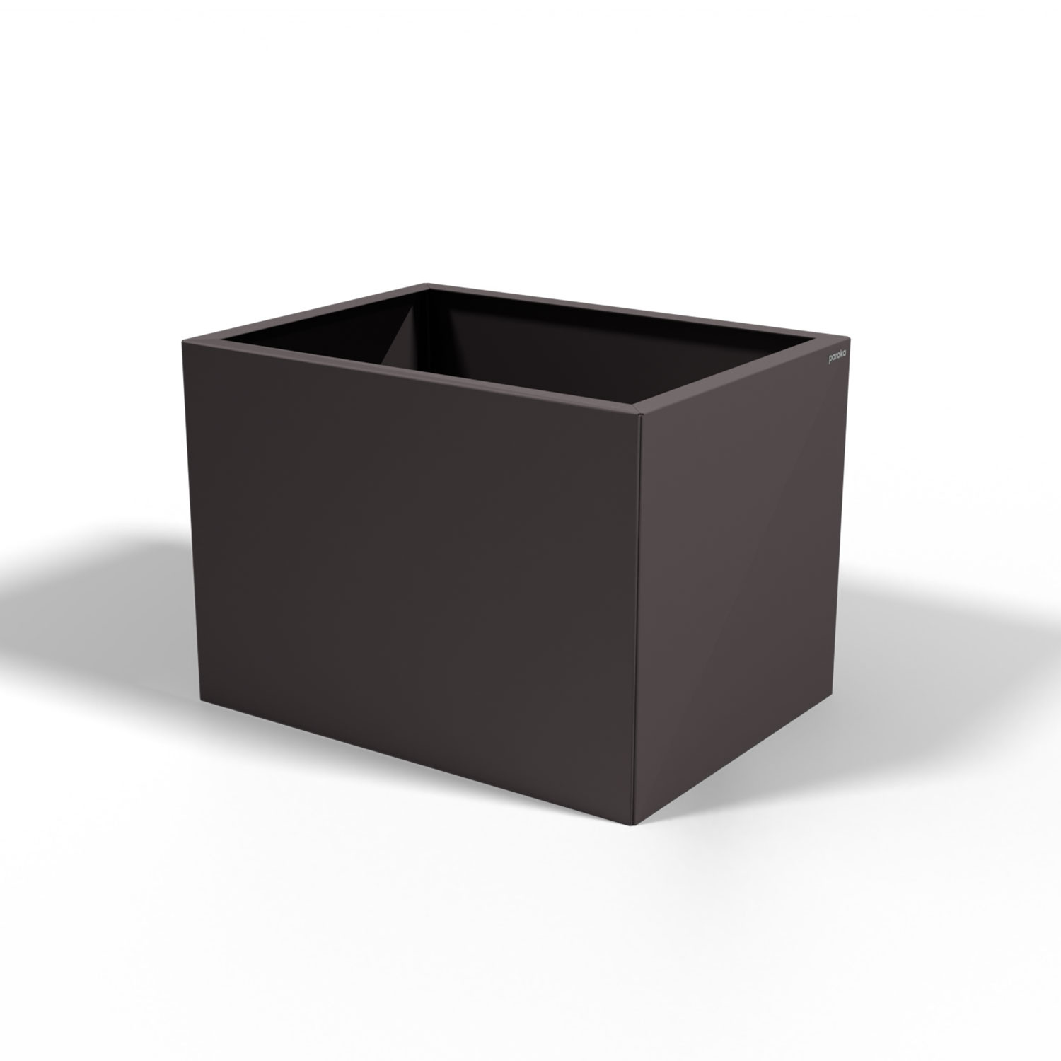 Pflanzkübel-Metall Grau-Metallic 60x80x57 (DB 703)