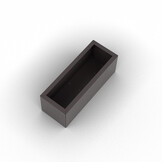 Pflanzkübel-Metall Grau-Metallic 30x80x28 (DB 703)