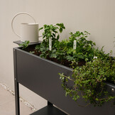 Anstecktisch Grau-Metallic (DB 703)