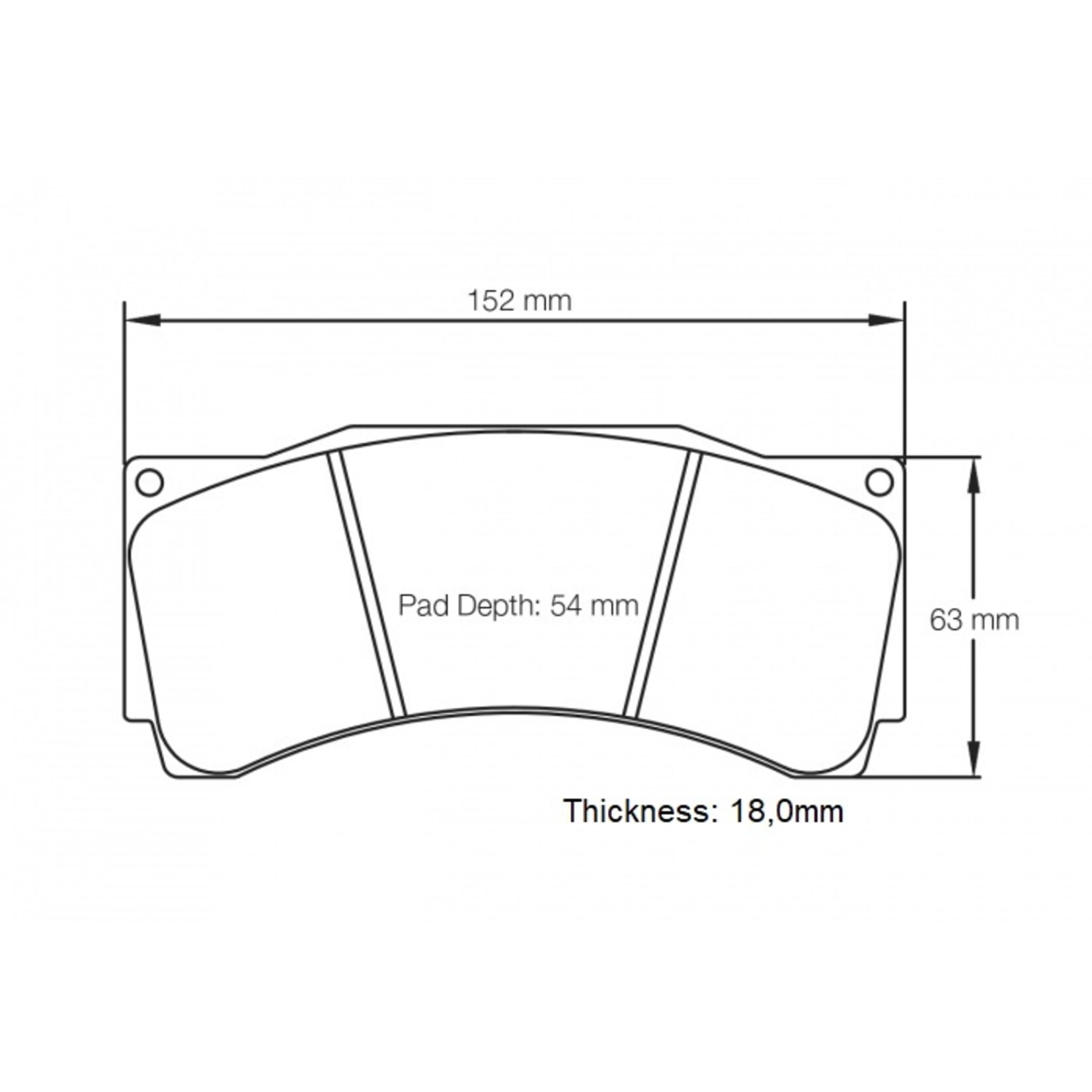 PAGID Racing Raceblok set RSL1E