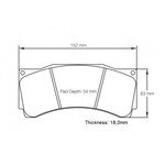 PAGID Racing S1904L01001
