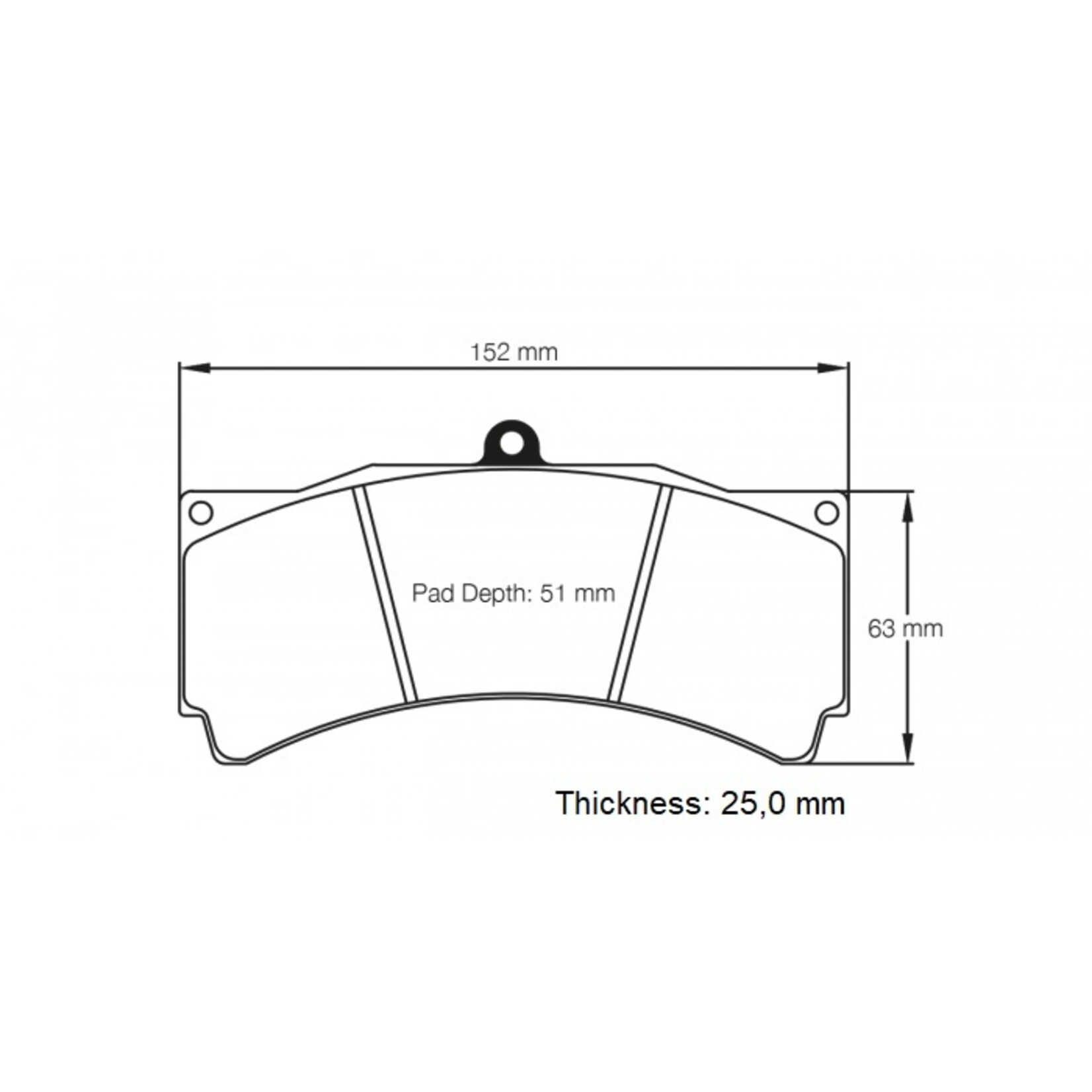 PAGID Racing Raceblok set RST3