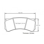 PAGID Racing S1539T5E001