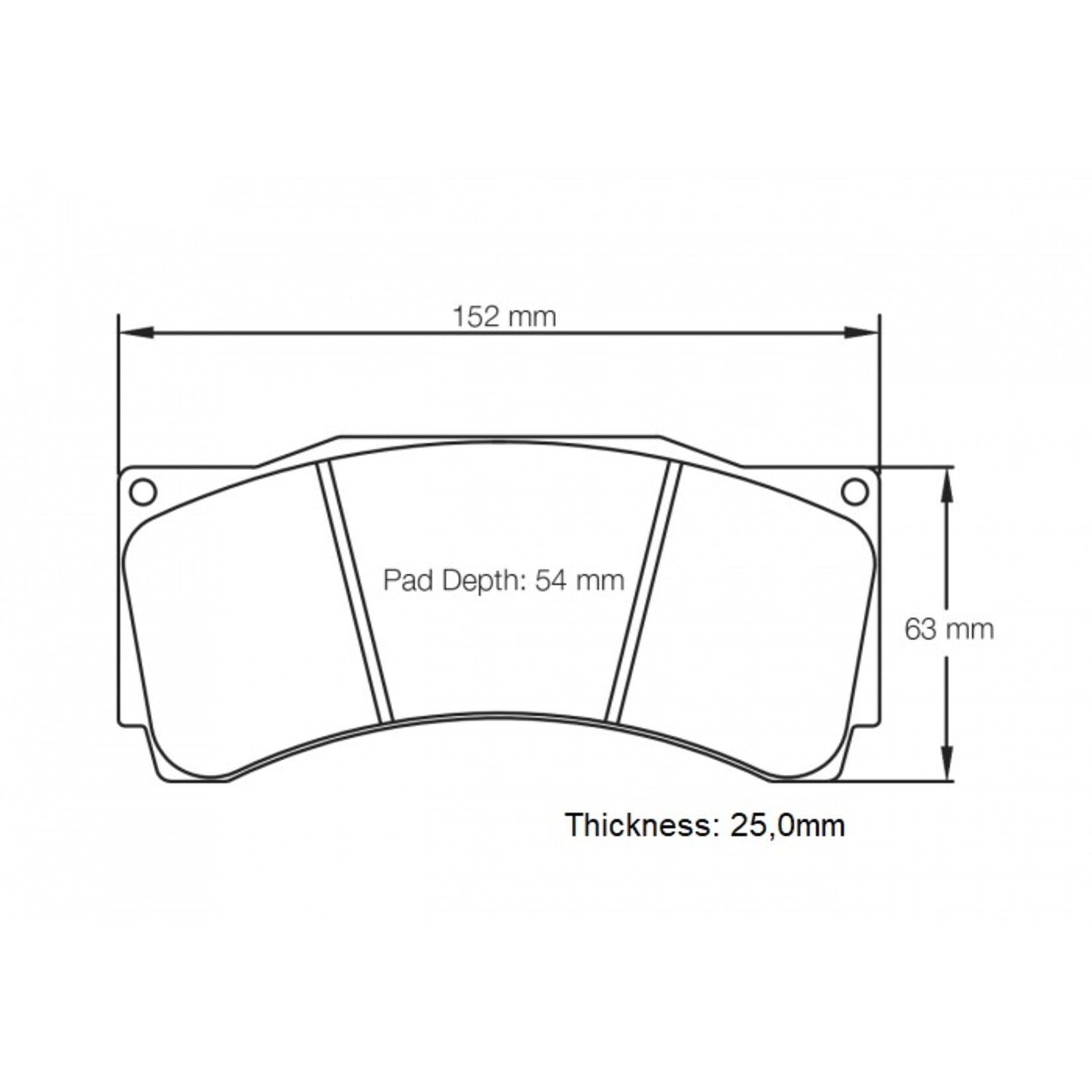 PAGID Racing Raceblok set RSL2