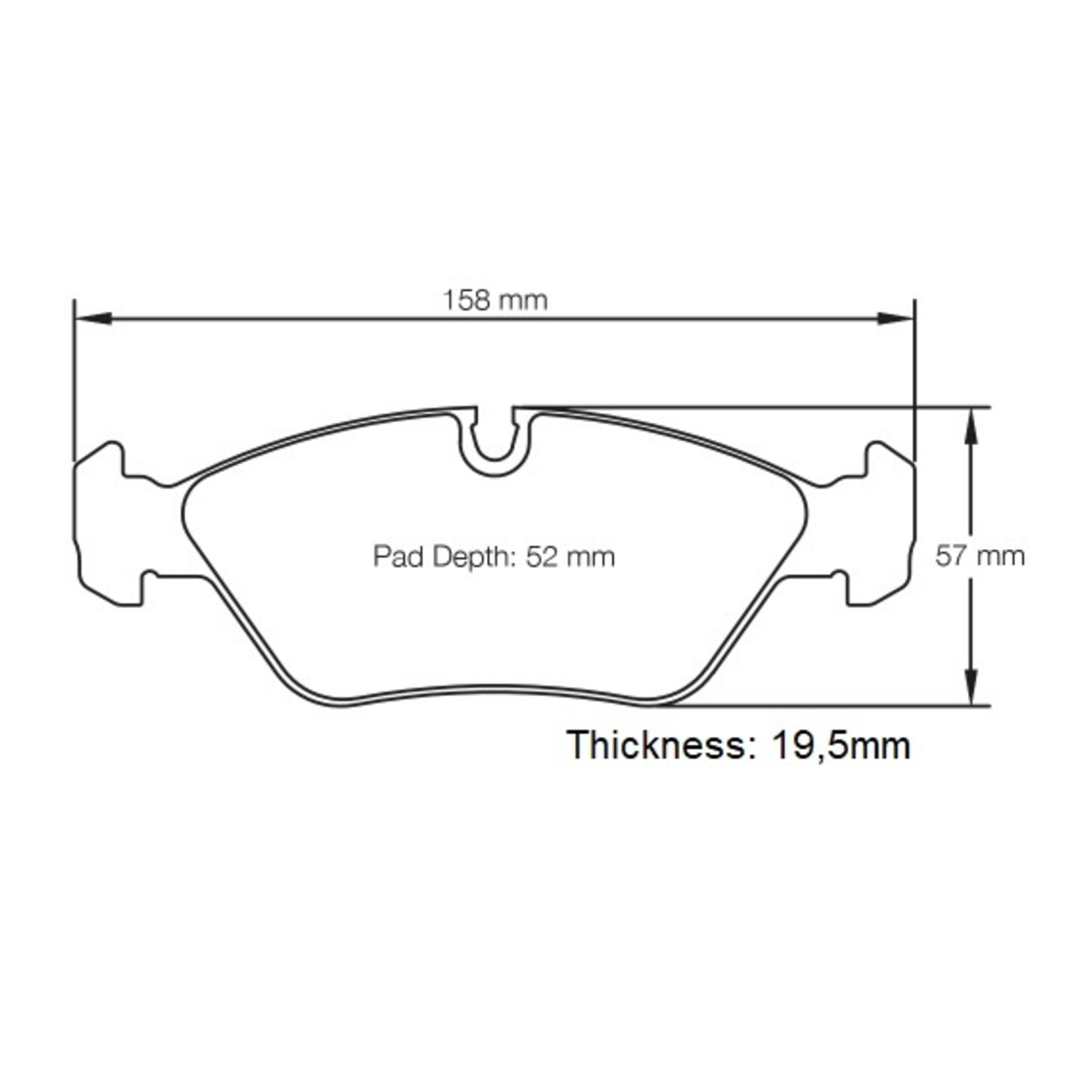 PAGID Racing Raceblok set RS42