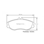 PAGID Racing E127629010