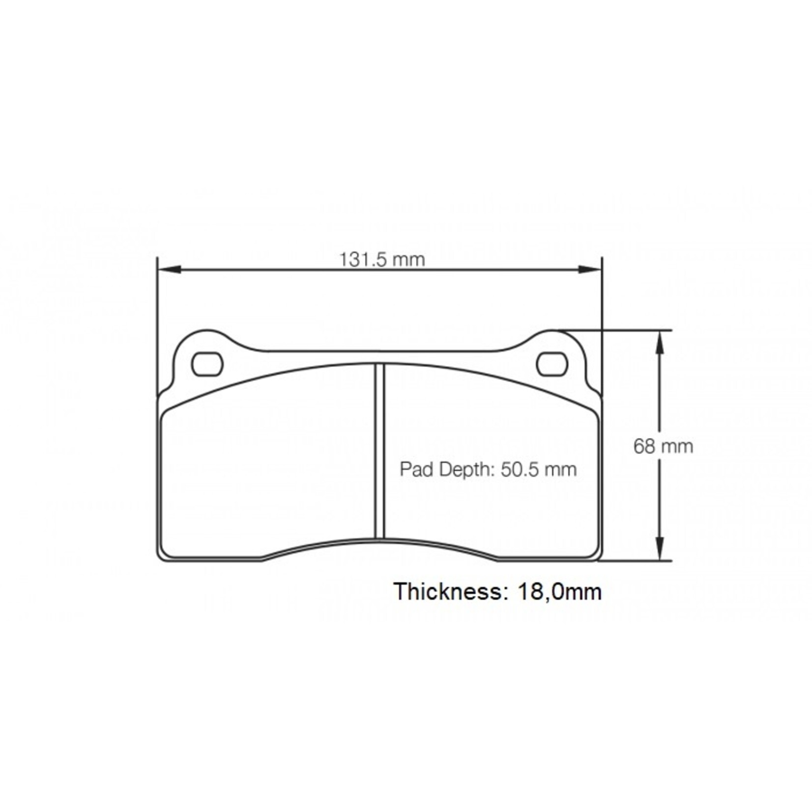 PAGID Racing Raceblok set RSL1
