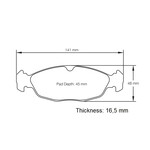 PAGID Racing S1620T03001