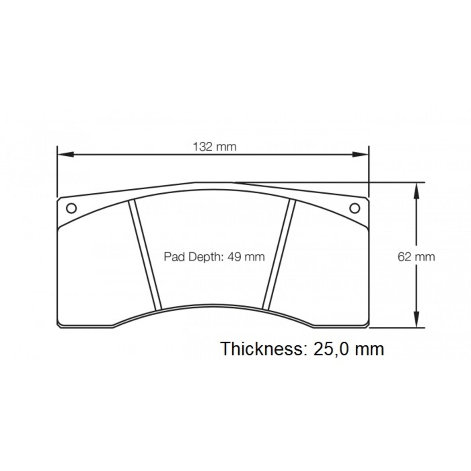 PAGID Racing Raceblok set RST1