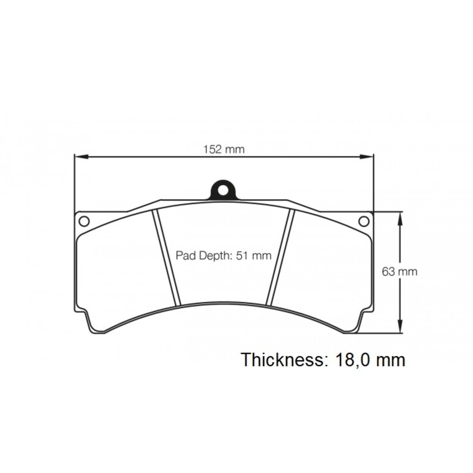 PAGID Racing Raceblok set RSC1