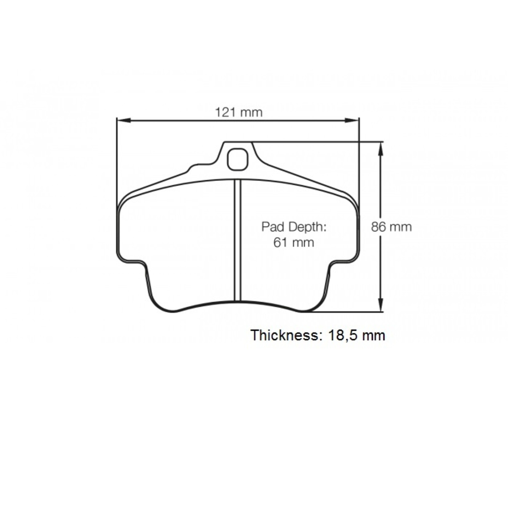 PAGID Racing Raceblok set RSL19
