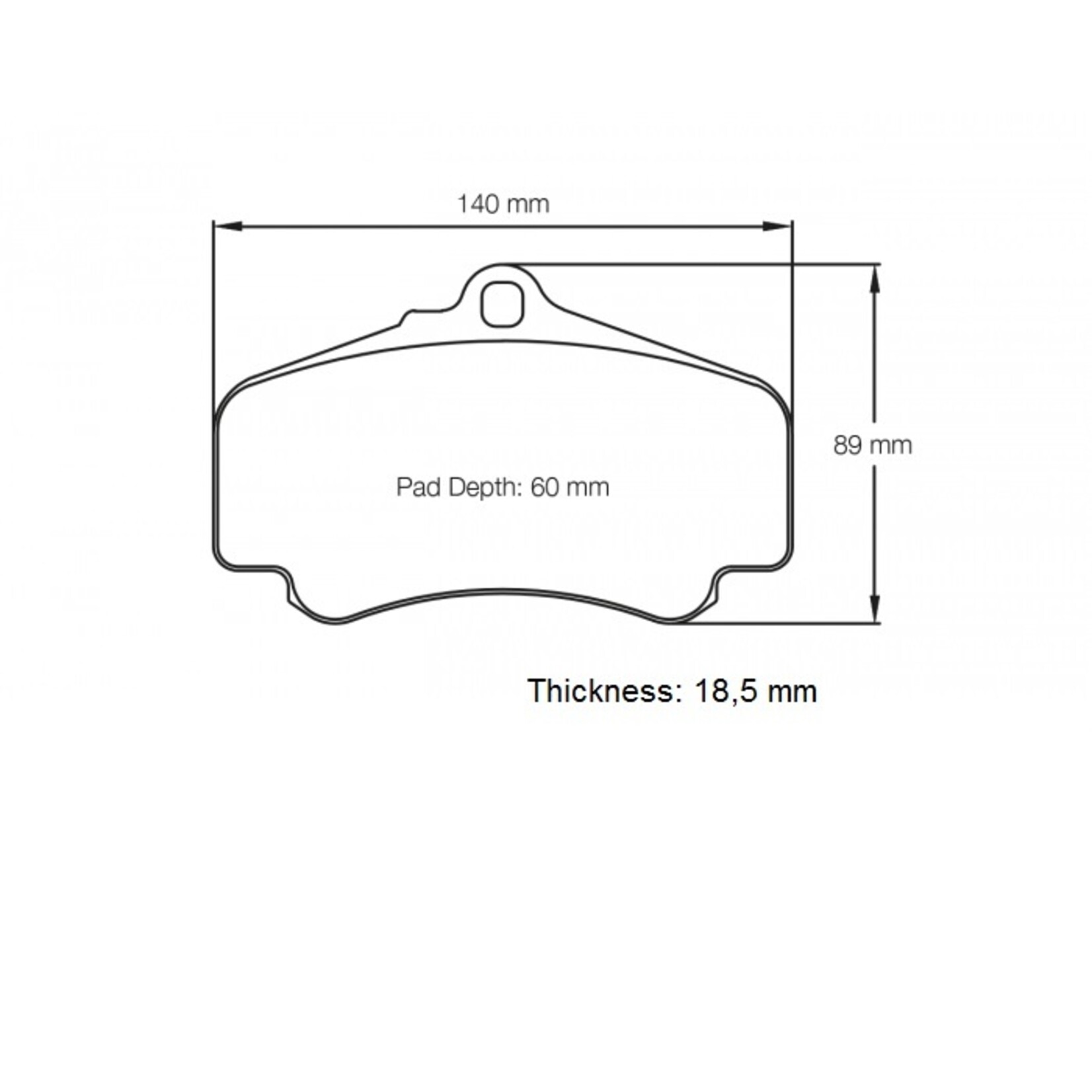 PAGID Racing Raceblok set RS14