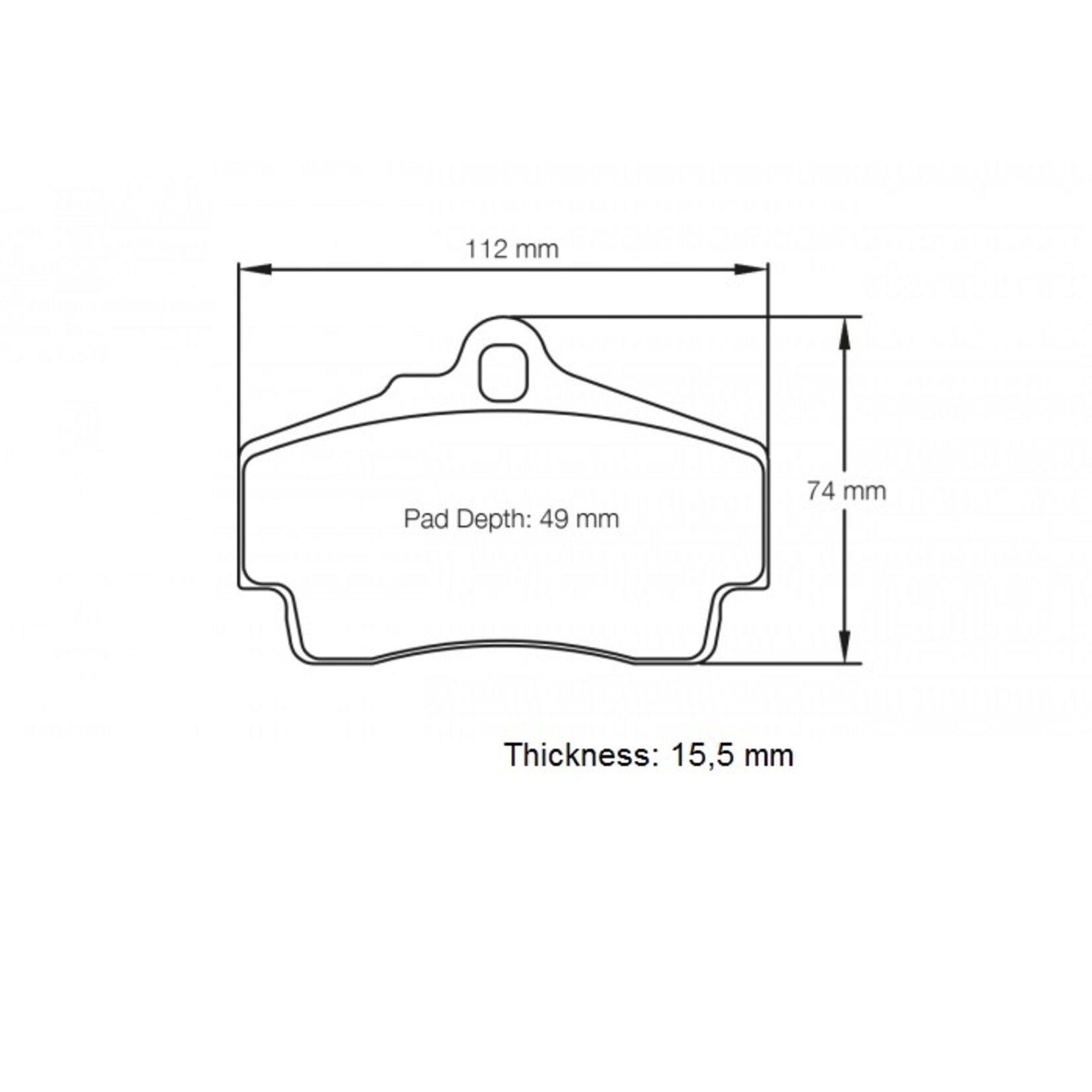 PAGID Racing Raceblok set RSL1