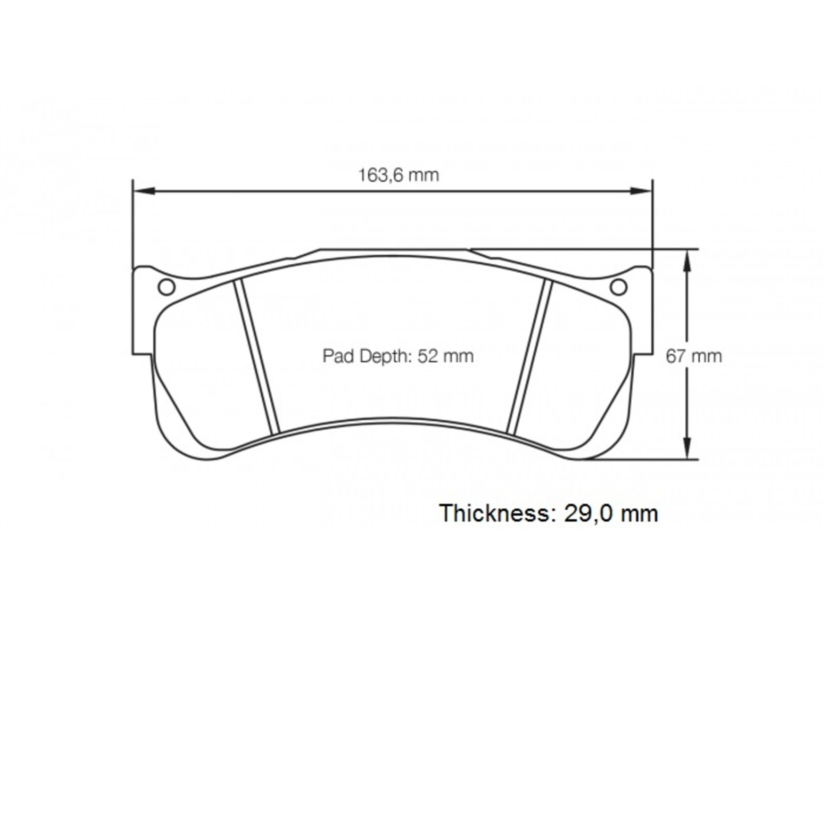 PAGID Racing Raceblok set RSL1