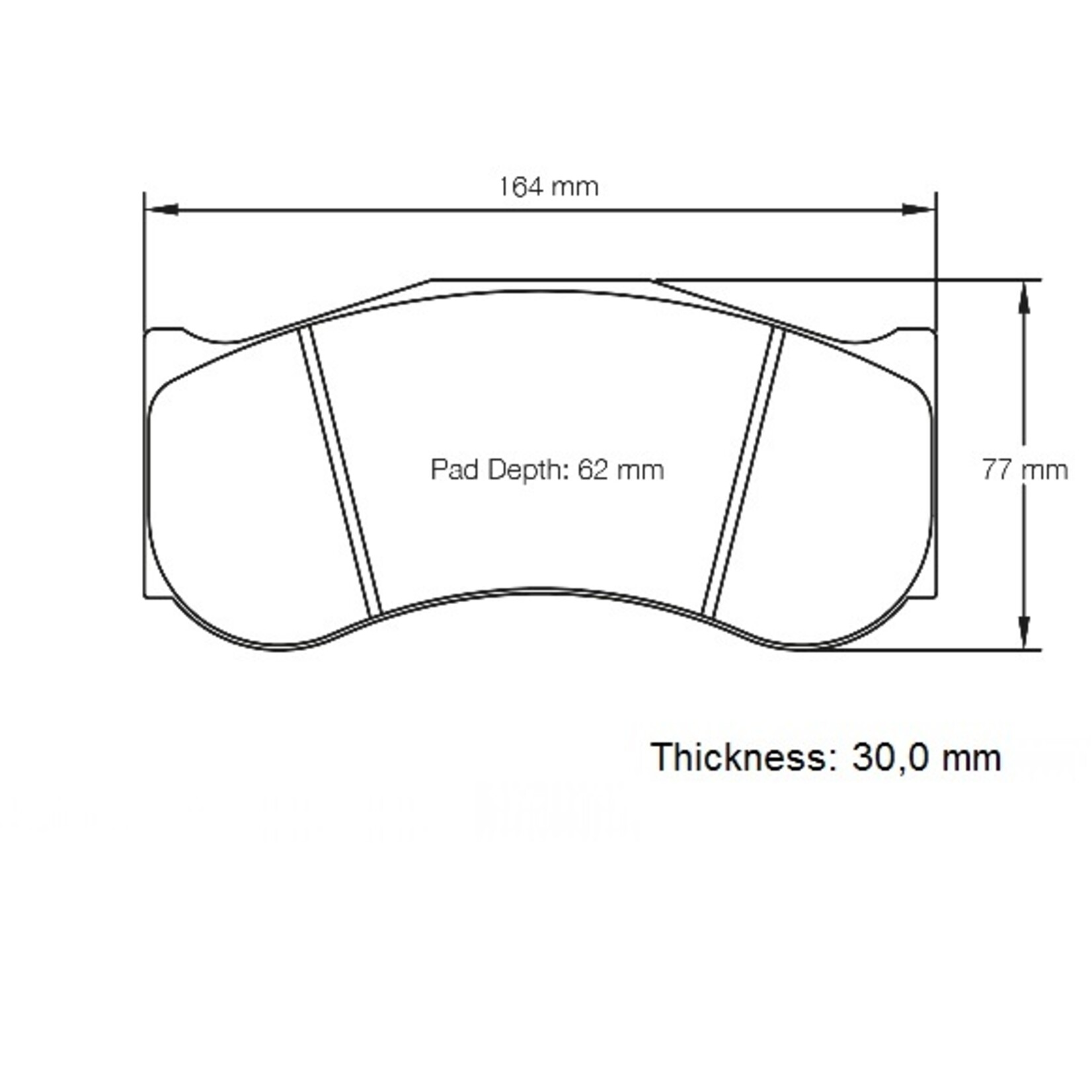 PAGID Racing Raceblok set RSL1E