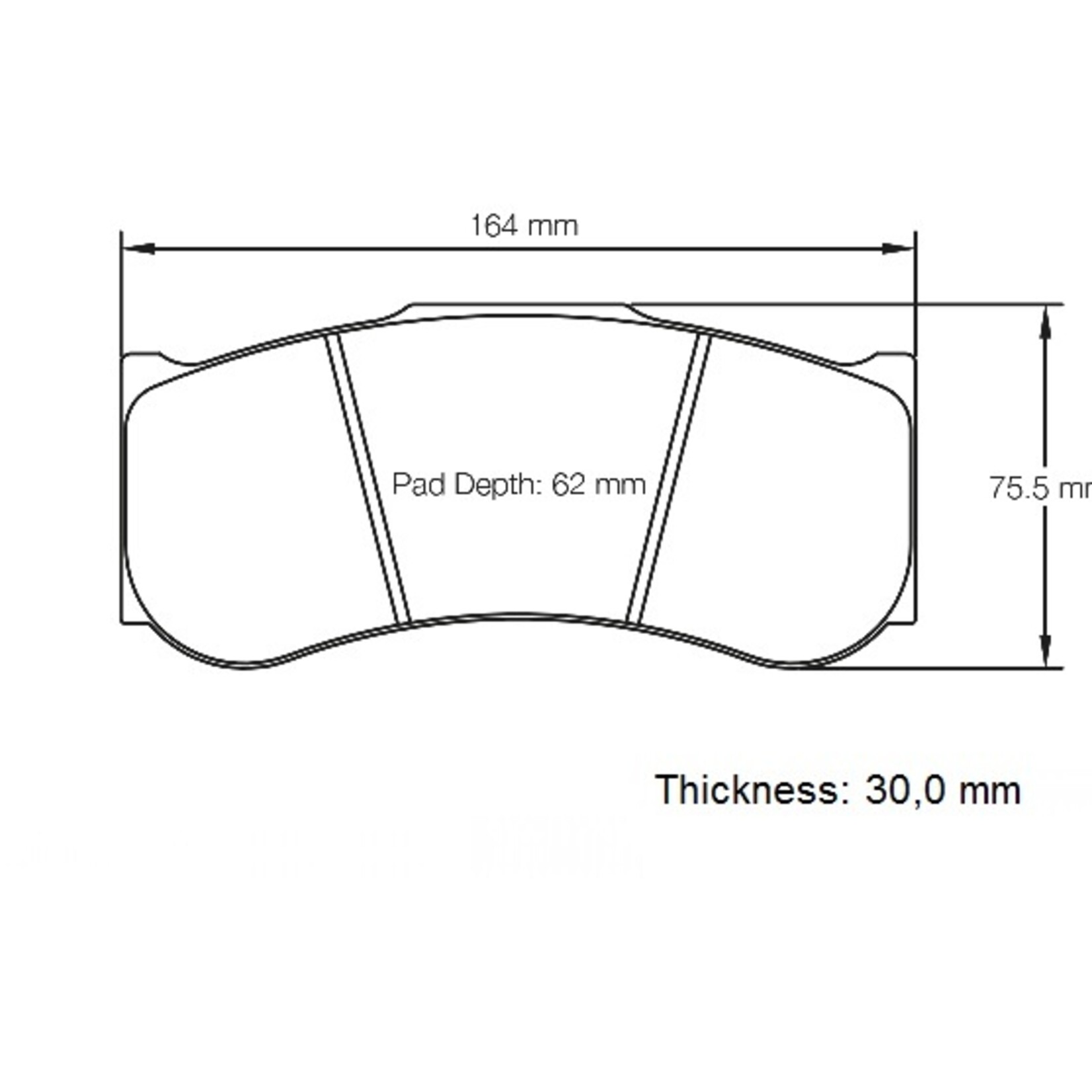PAGID Racing Raceblok set RSL1