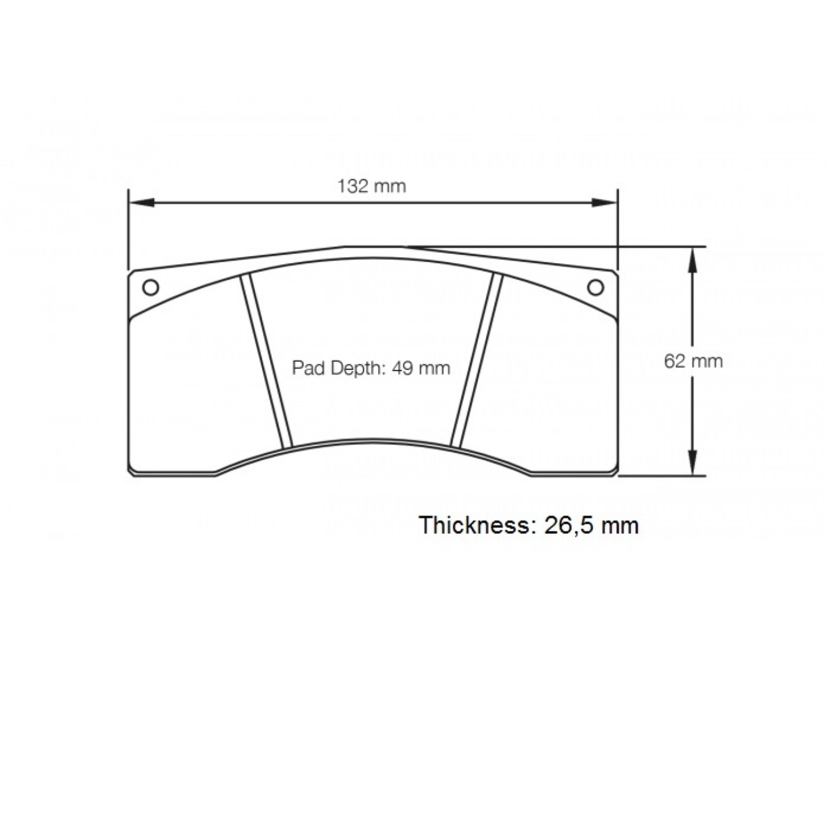 PAGID Racing Raceblok set RSL1