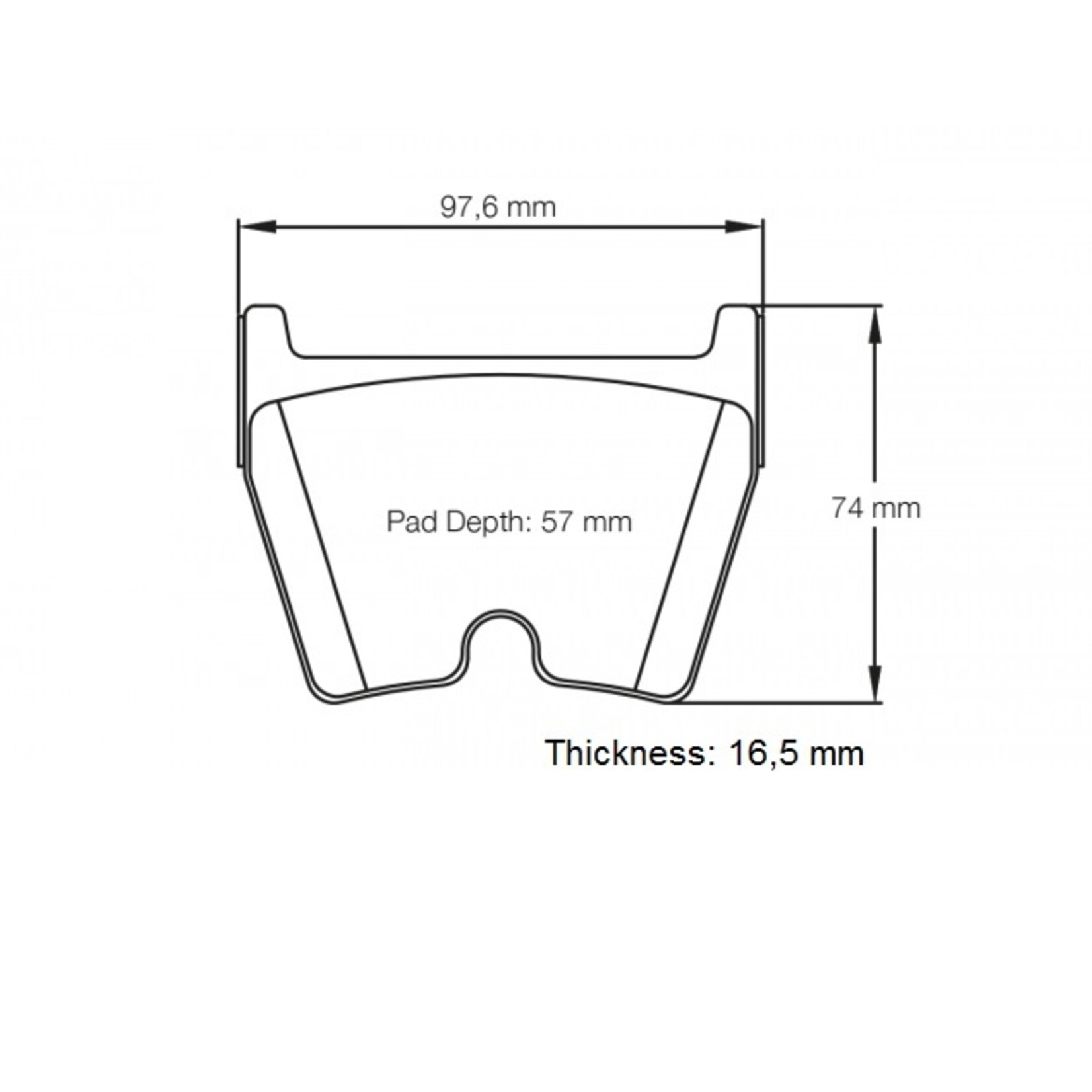 PAGID Racing Raceblok set RSL1
