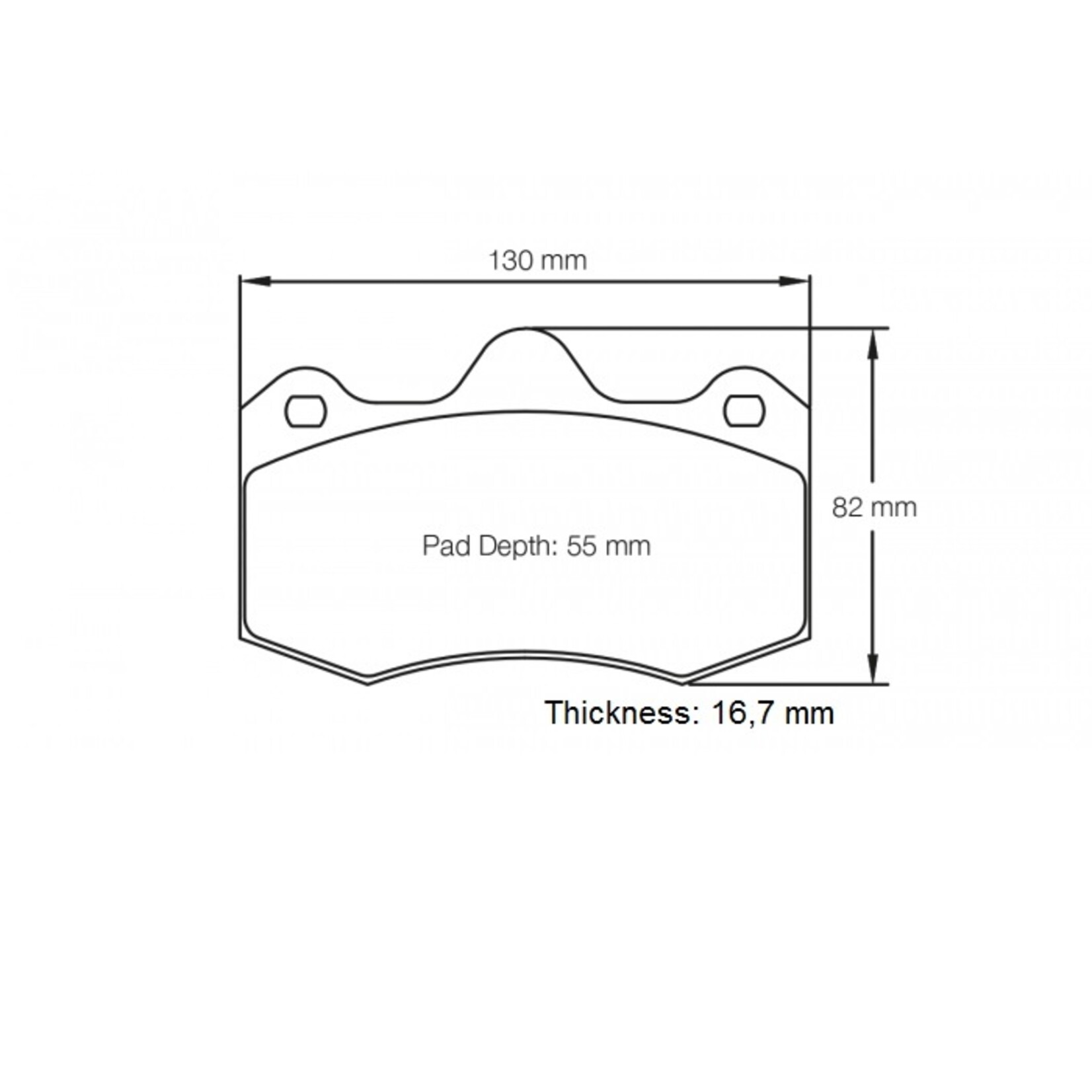 PAGID Racing Raceblok set RSL1