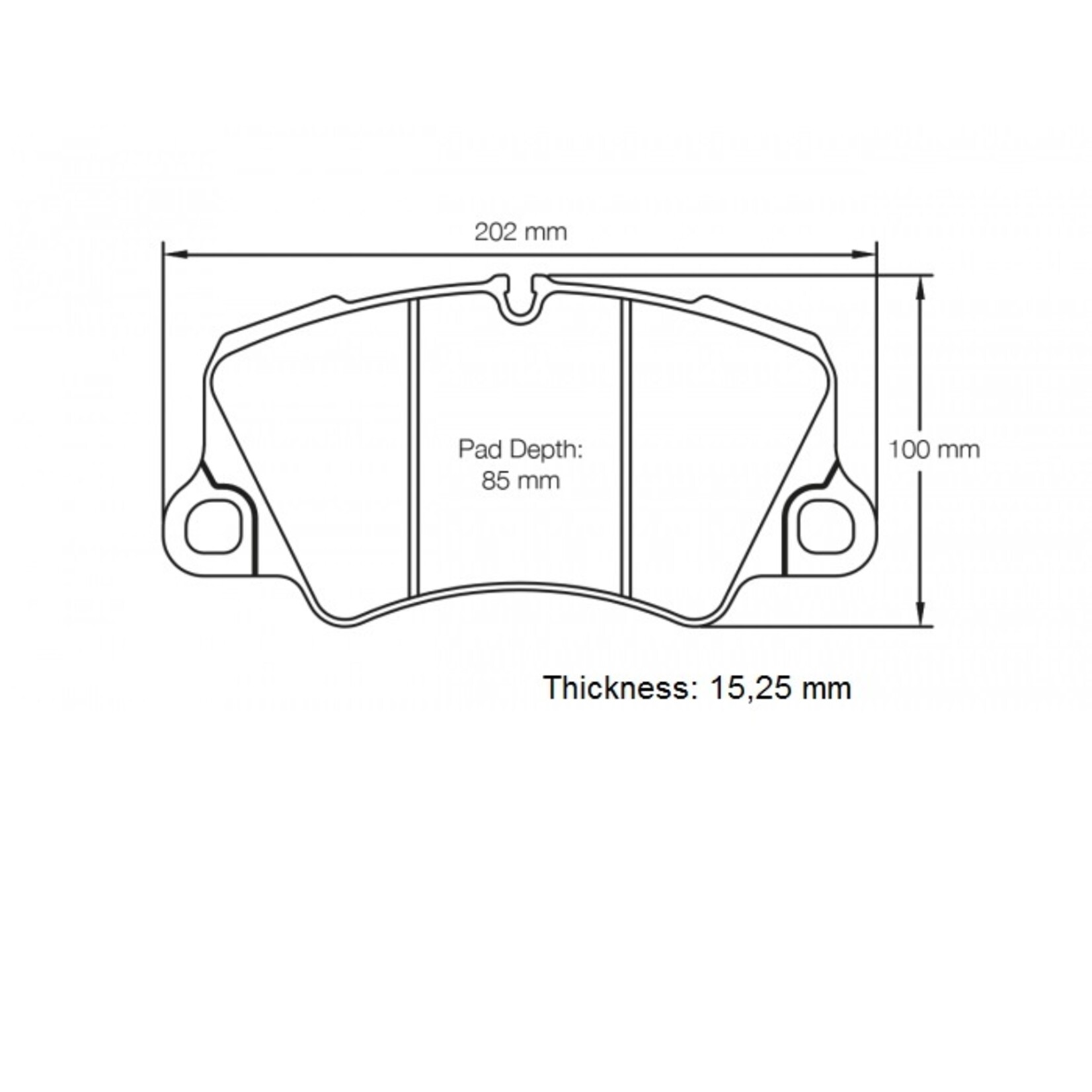 PAGID Racing Raceblok set RSL1