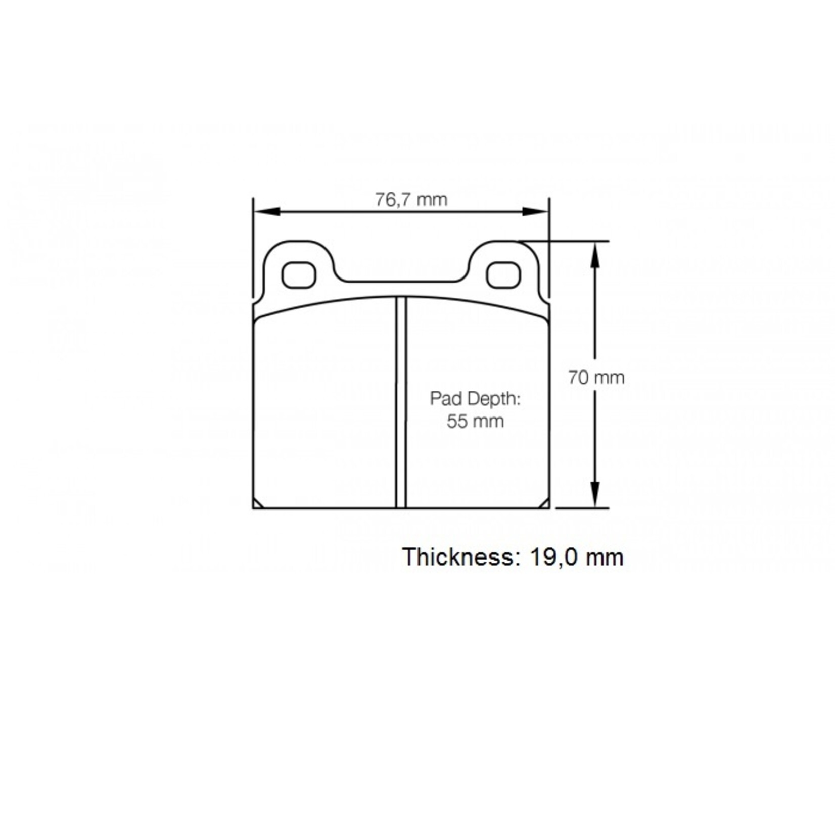 PAGID Racing Raceblok set RSH29