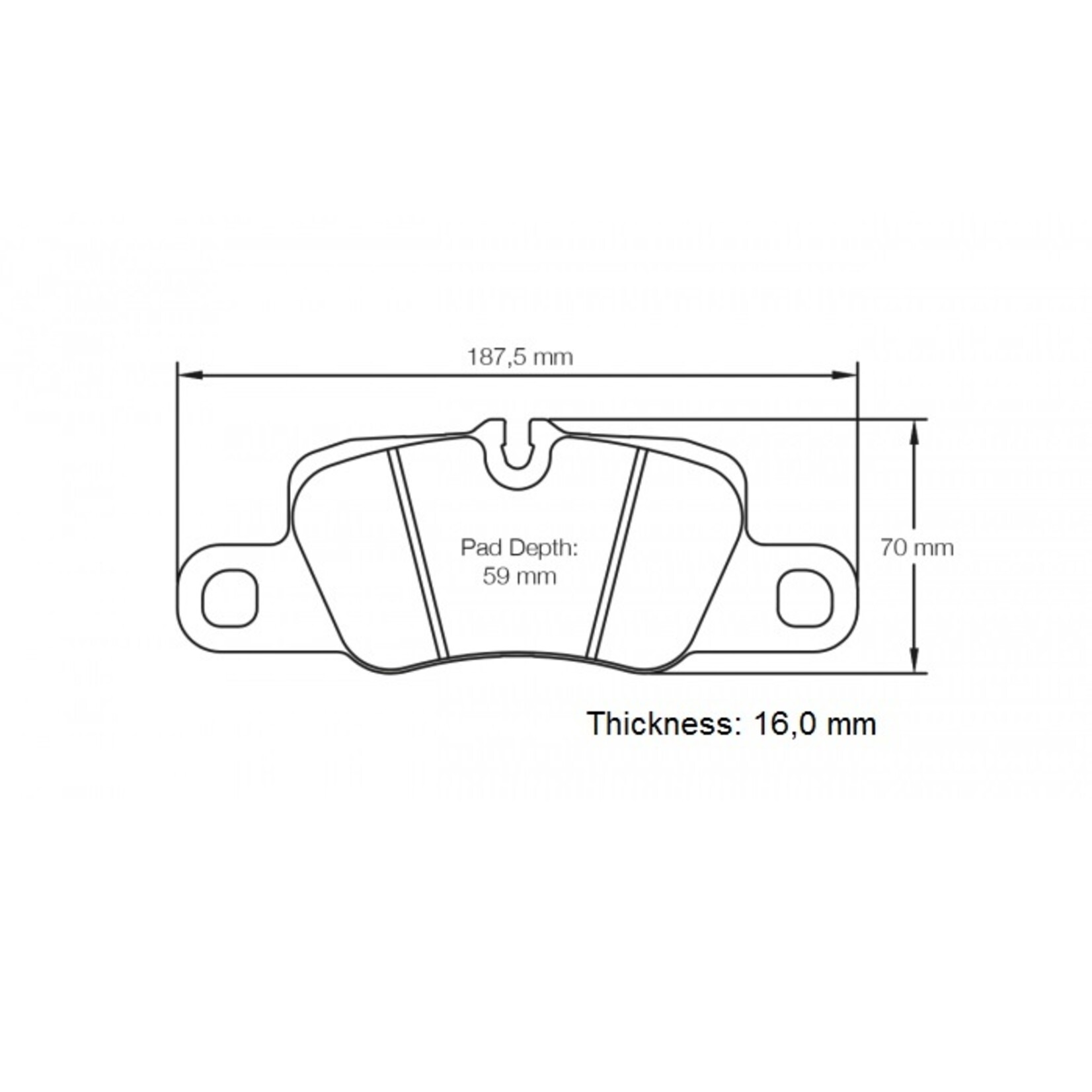 PAGID Racing Raceblok set RSL1