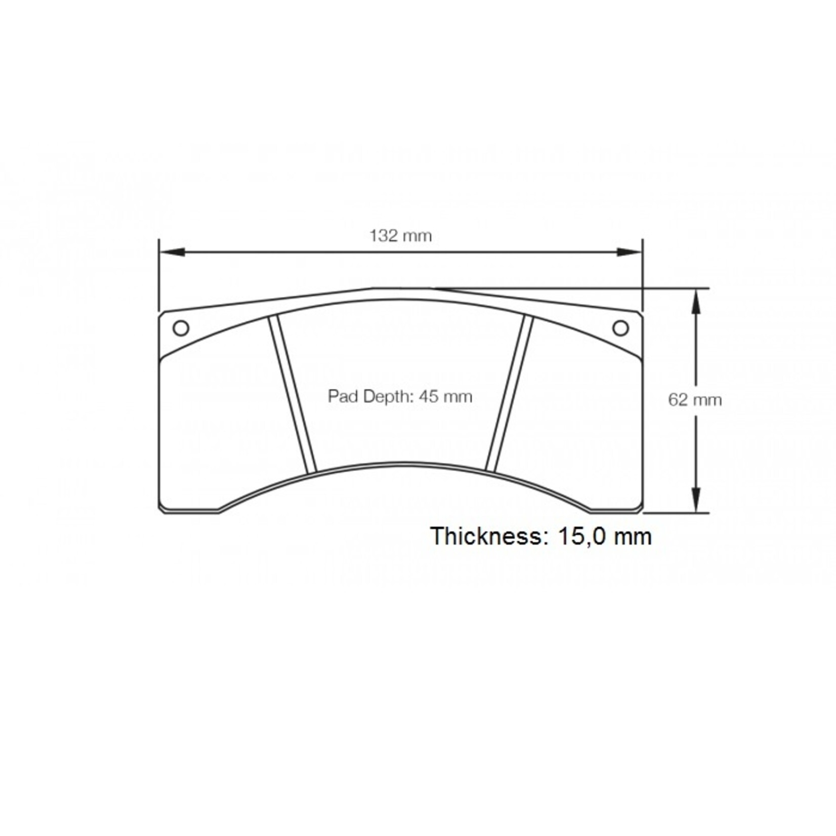PAGID Racing Raceblok set RST5