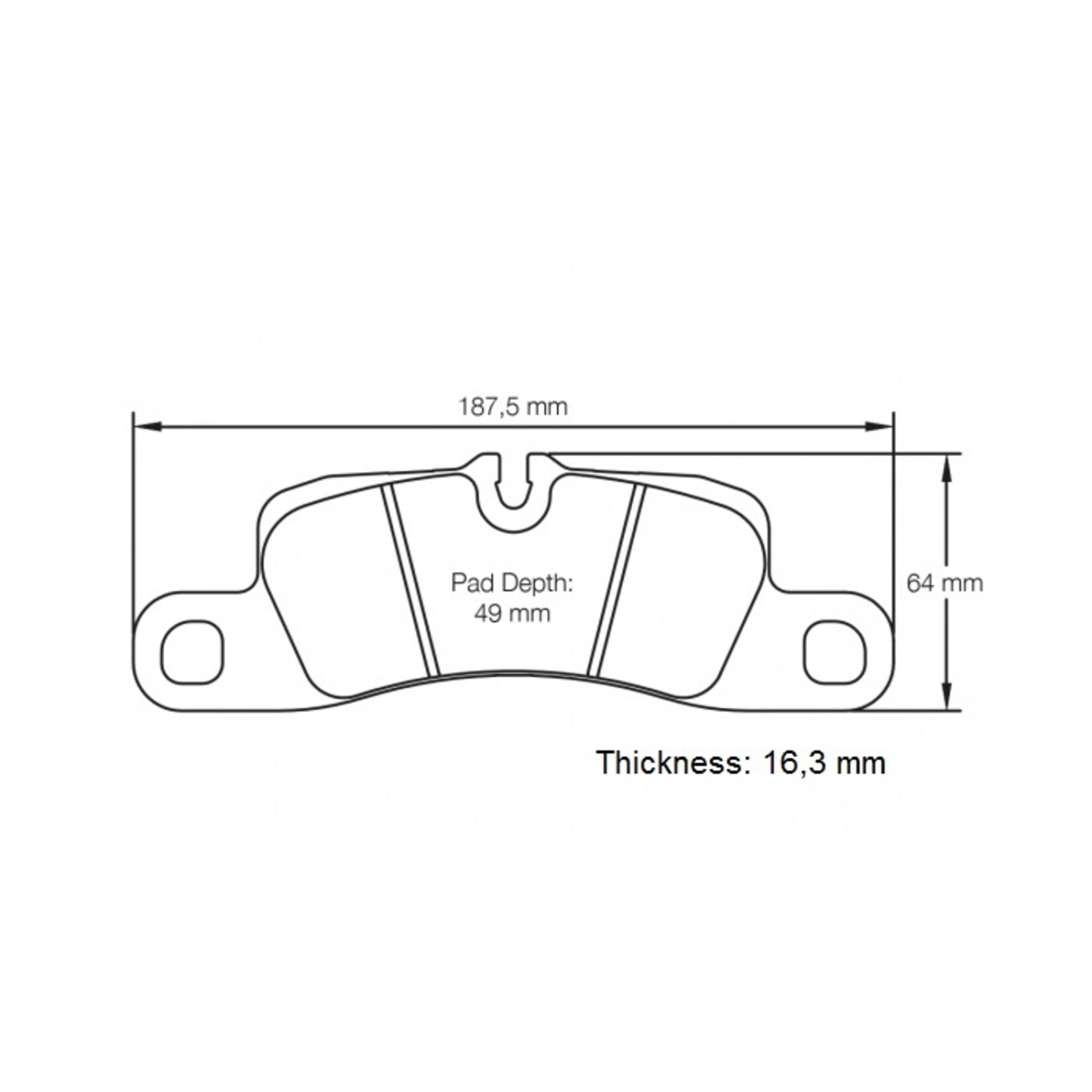 PAGID Racing Raceblok set RSL29