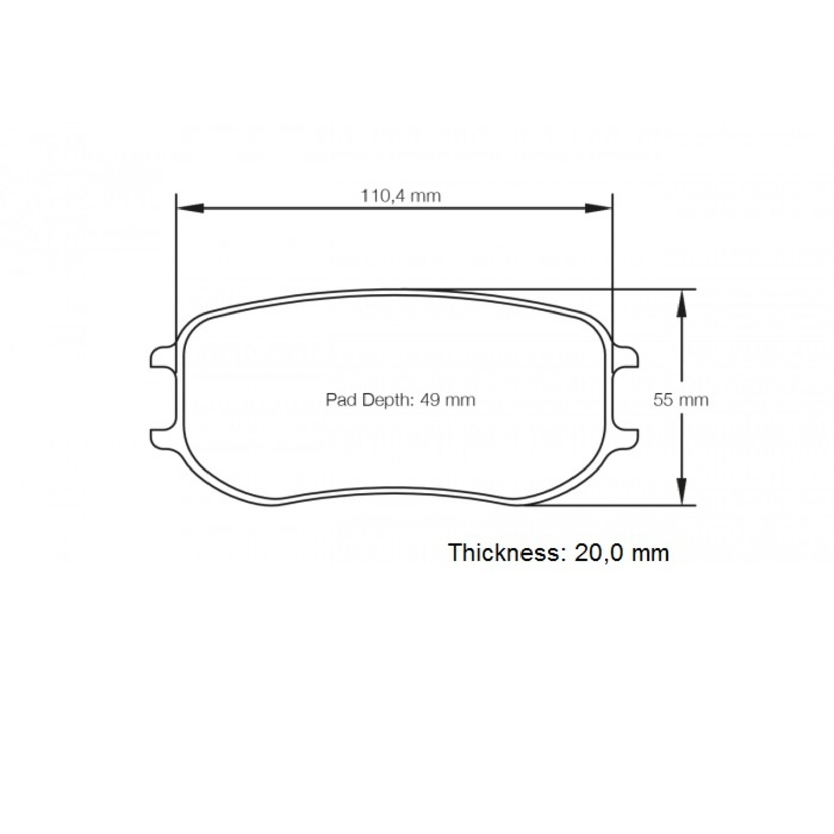 PAGID Racing Raceblok set RSL1