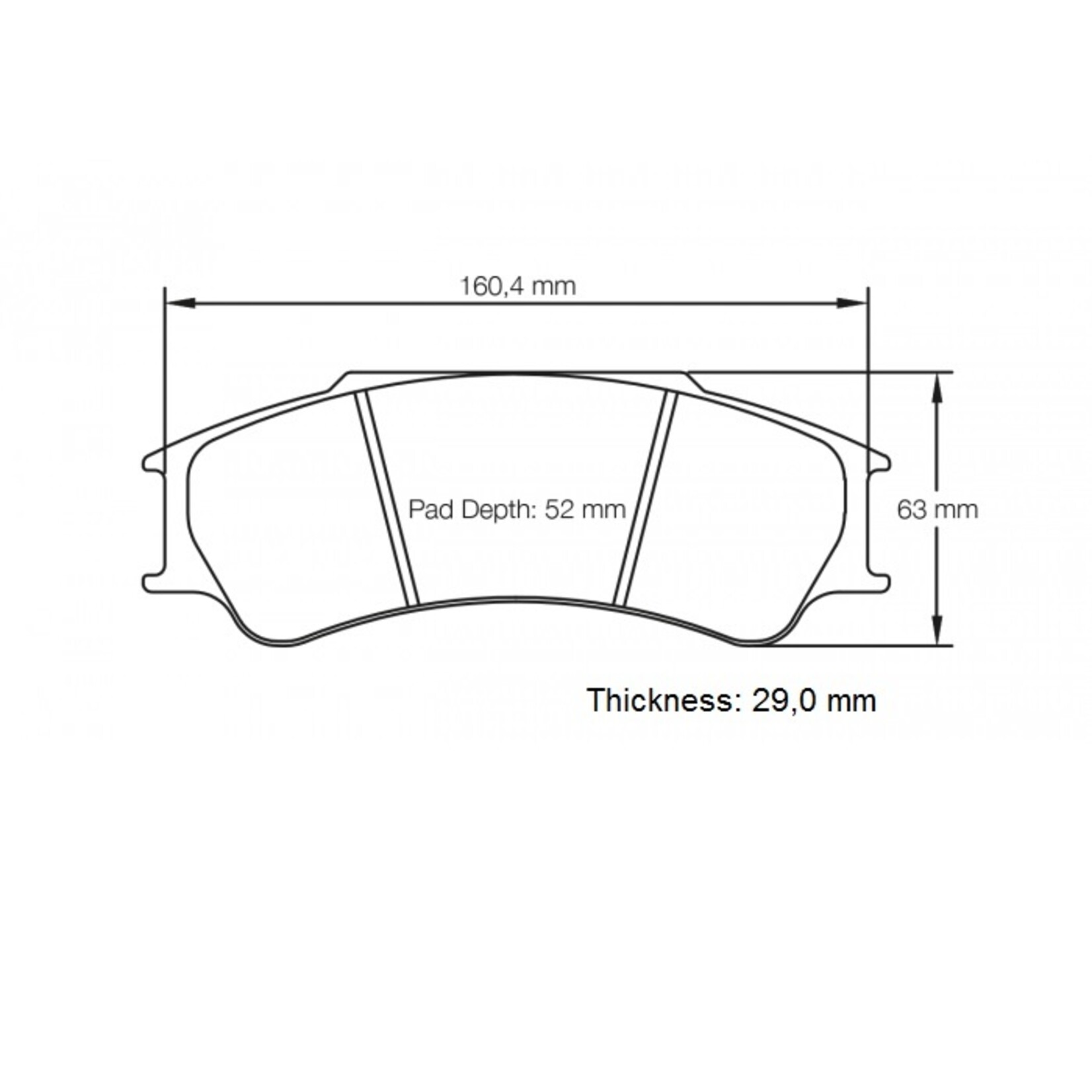 PAGID Racing Raceblok set RSL1