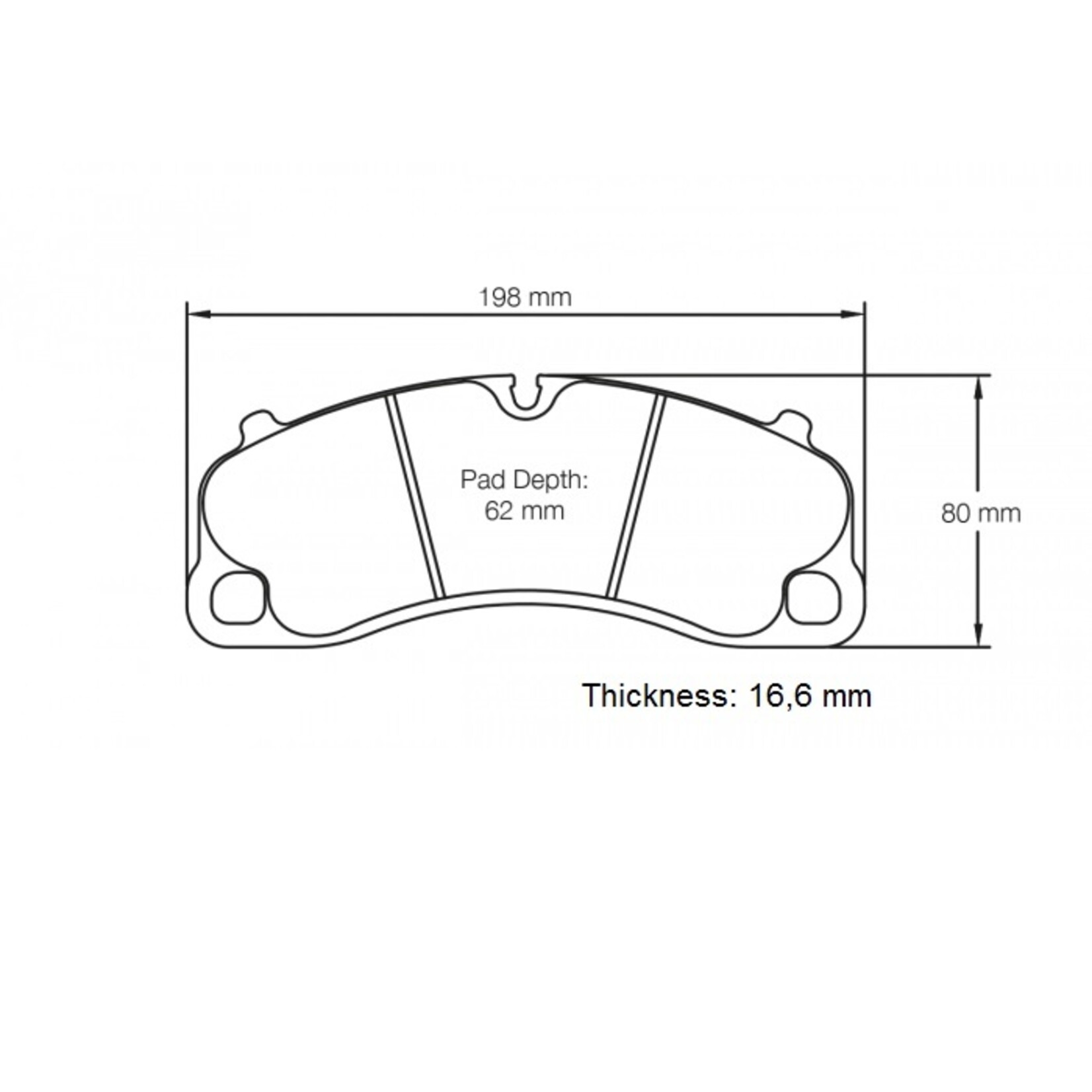 PAGID Racing Raceblok set RSL1