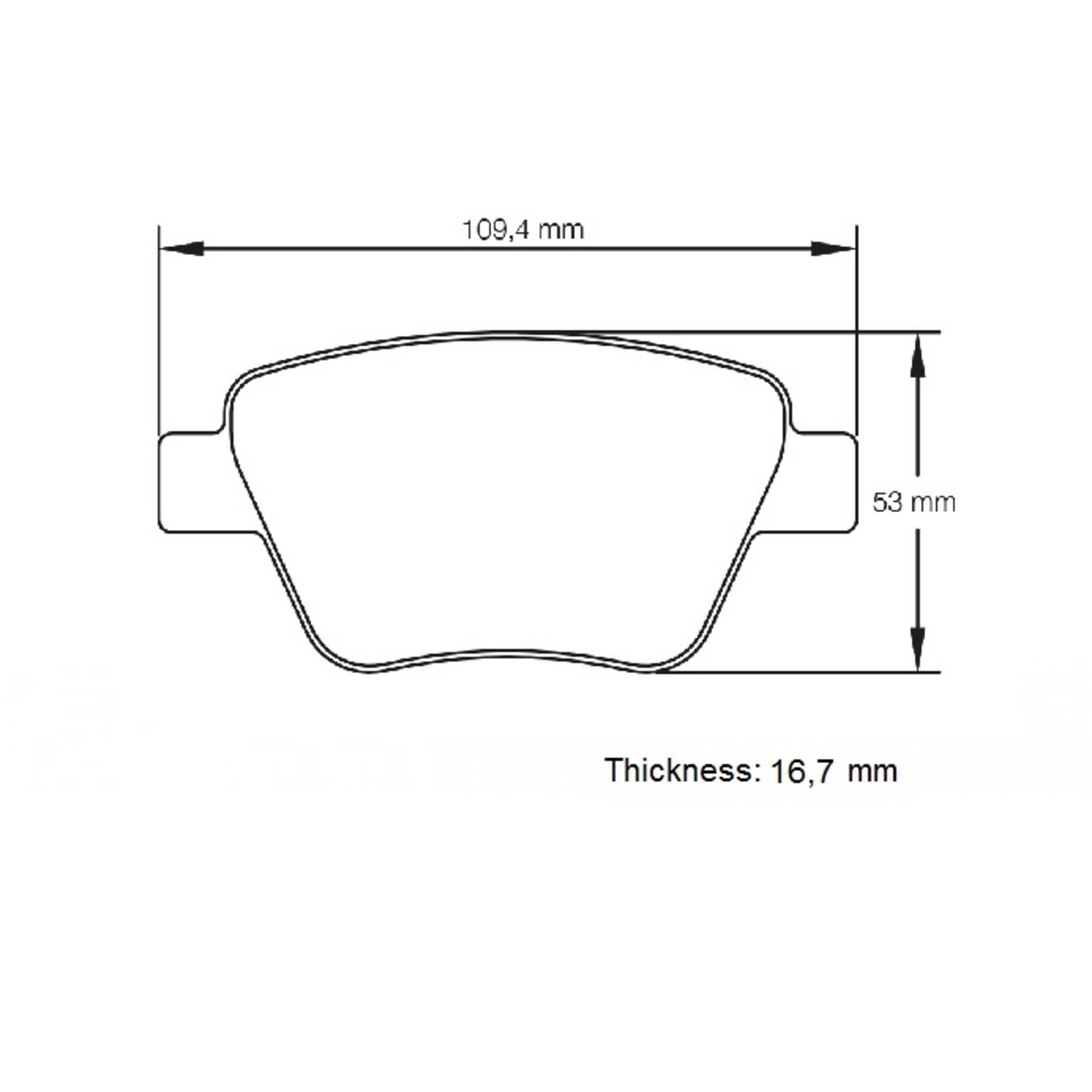 PAGID Racing Raceblok set RS44