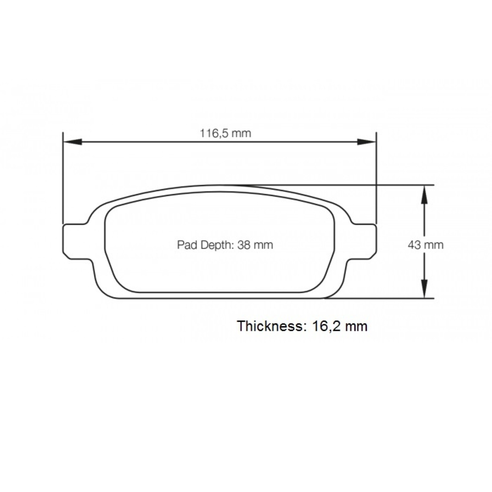 PAGID Racing Raceblok set RS44