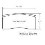 PAGID Racing S8287TD1001