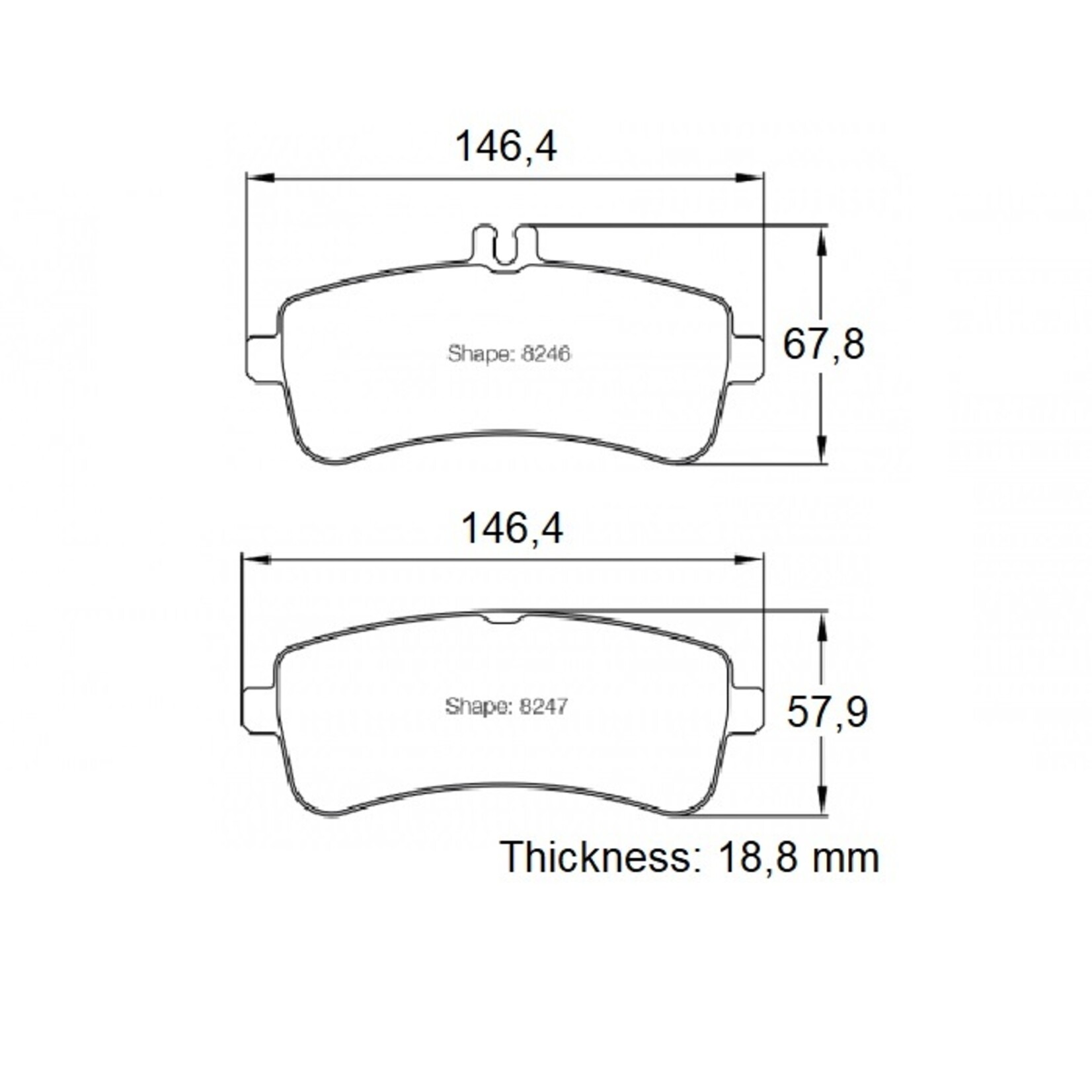 PAGID Racing Raceblok set RSL29
