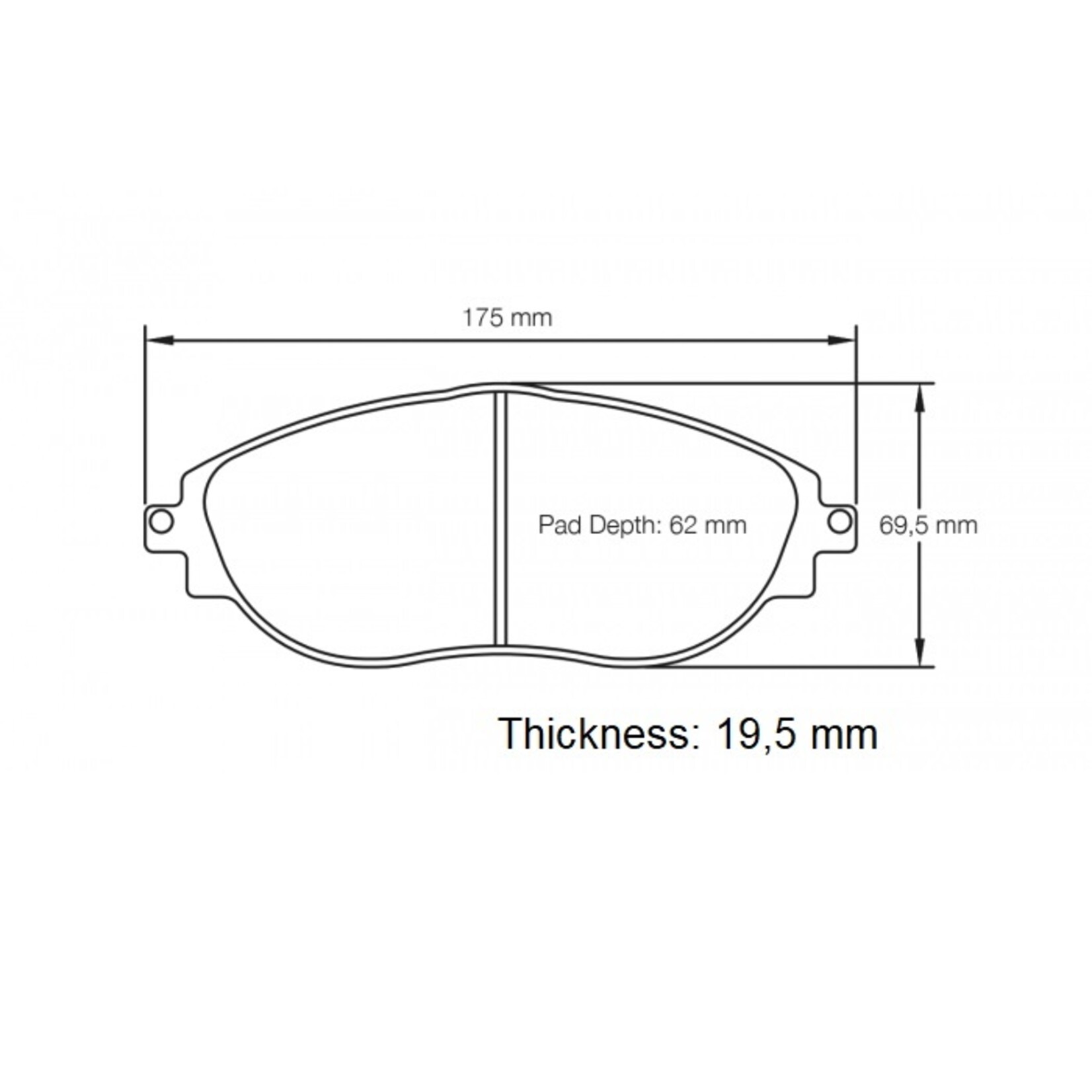 PAGID Racing Raceblok set RSL29