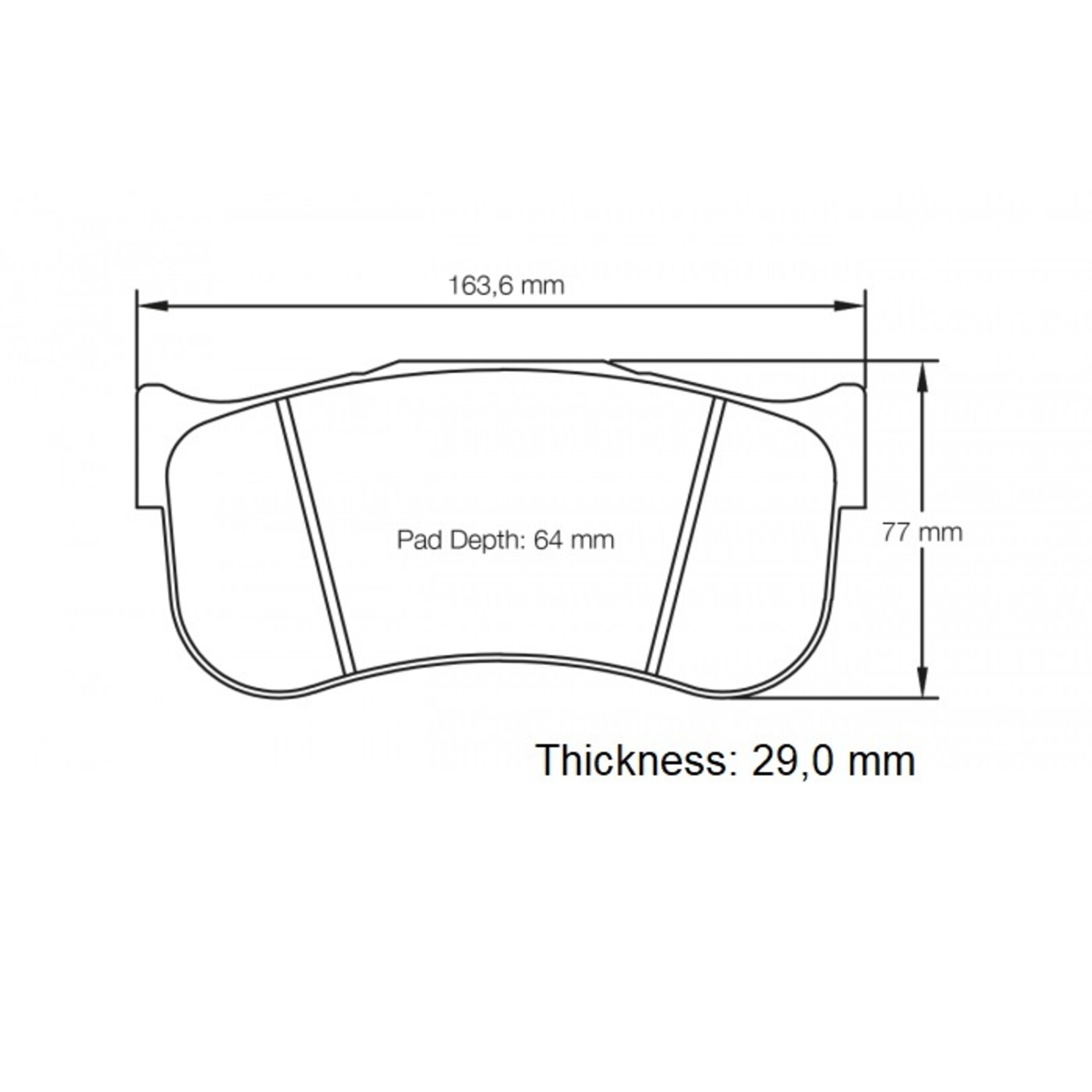 PAGID Racing Raceblok set RST1
