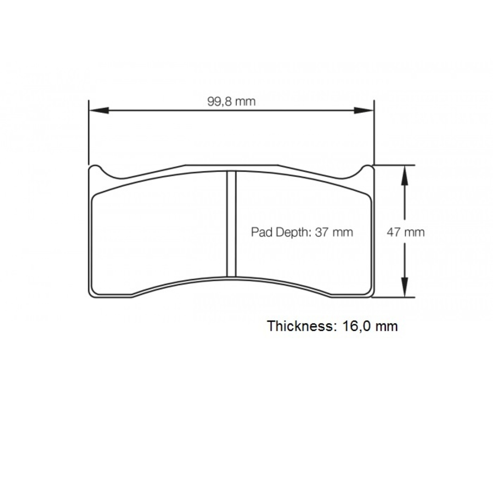 PAGID Racing Raceblok set RSL29