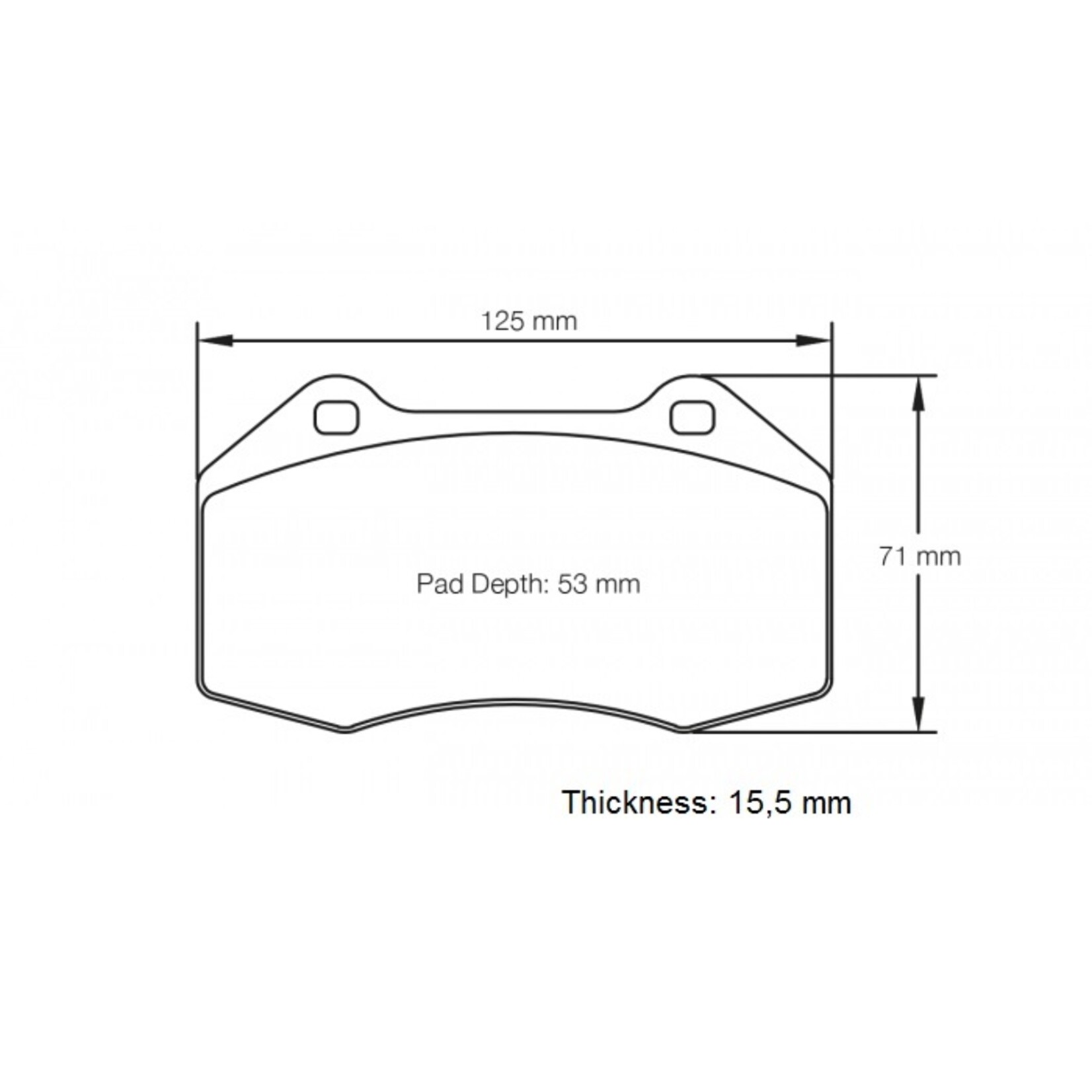 PAGID Racing Raceblok set RS15