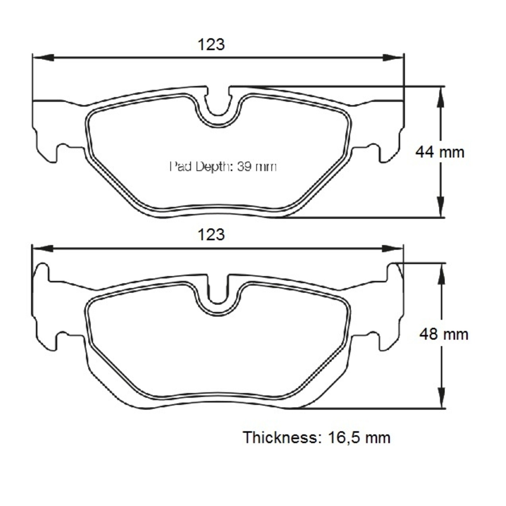 PAGID Racing Raceblok set RSL29