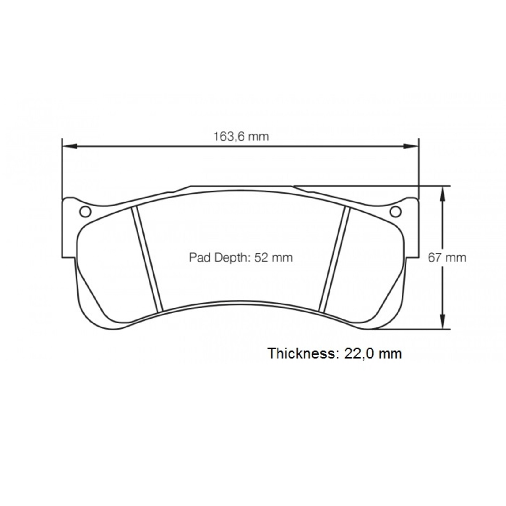 PAGID Racing Raceblok set RSL1E