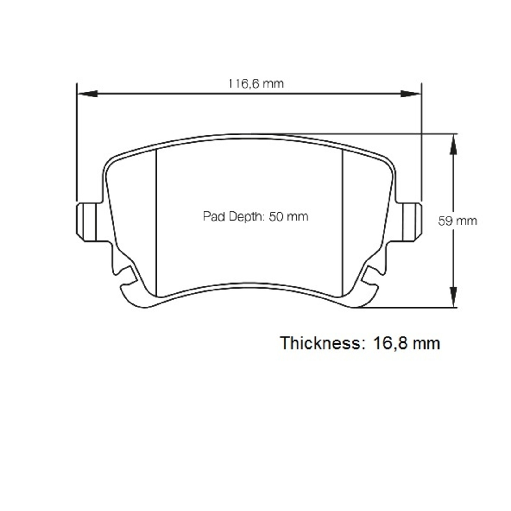 PAGID Racing Raceblok set RSL19