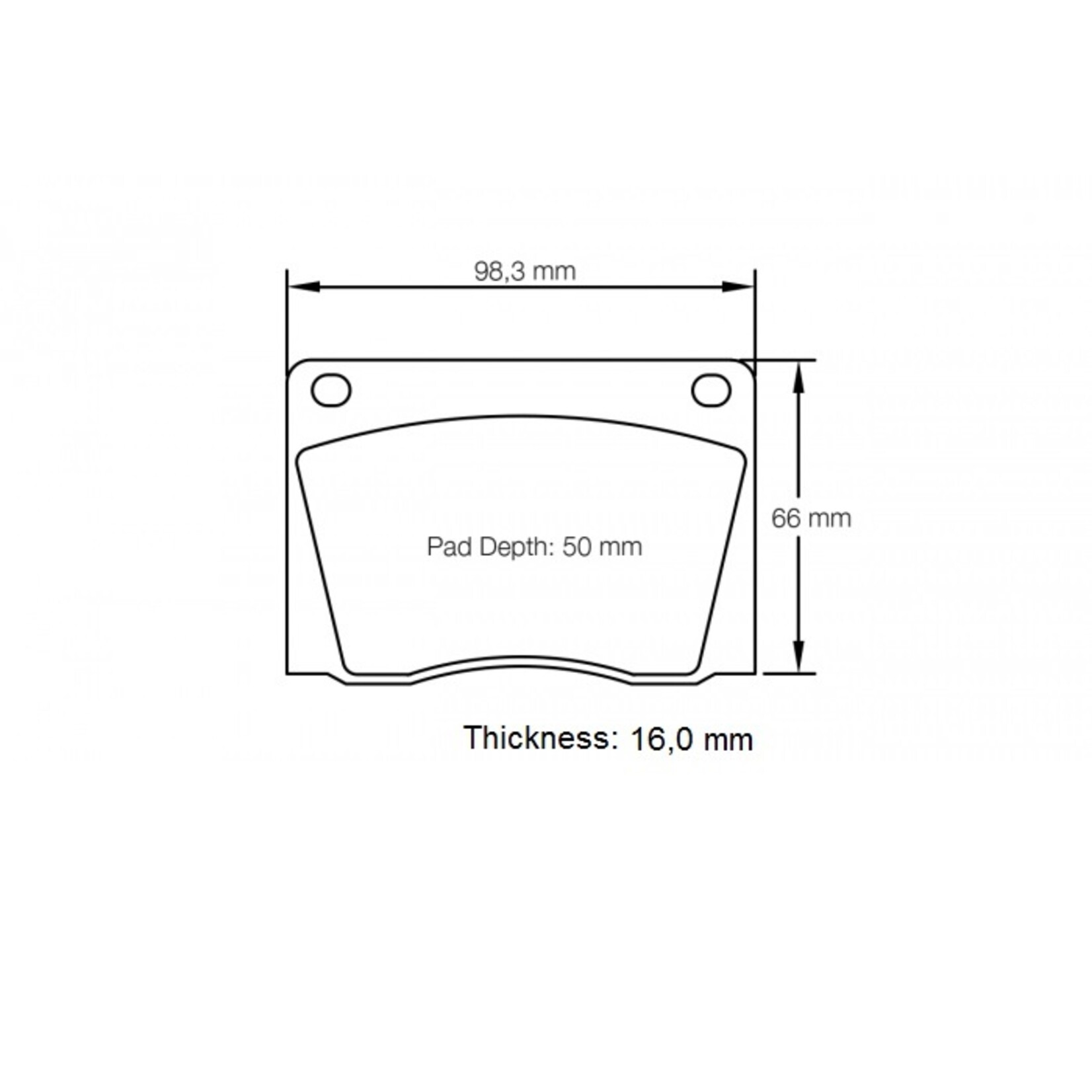 PAGID Racing Raceblok set RSH29