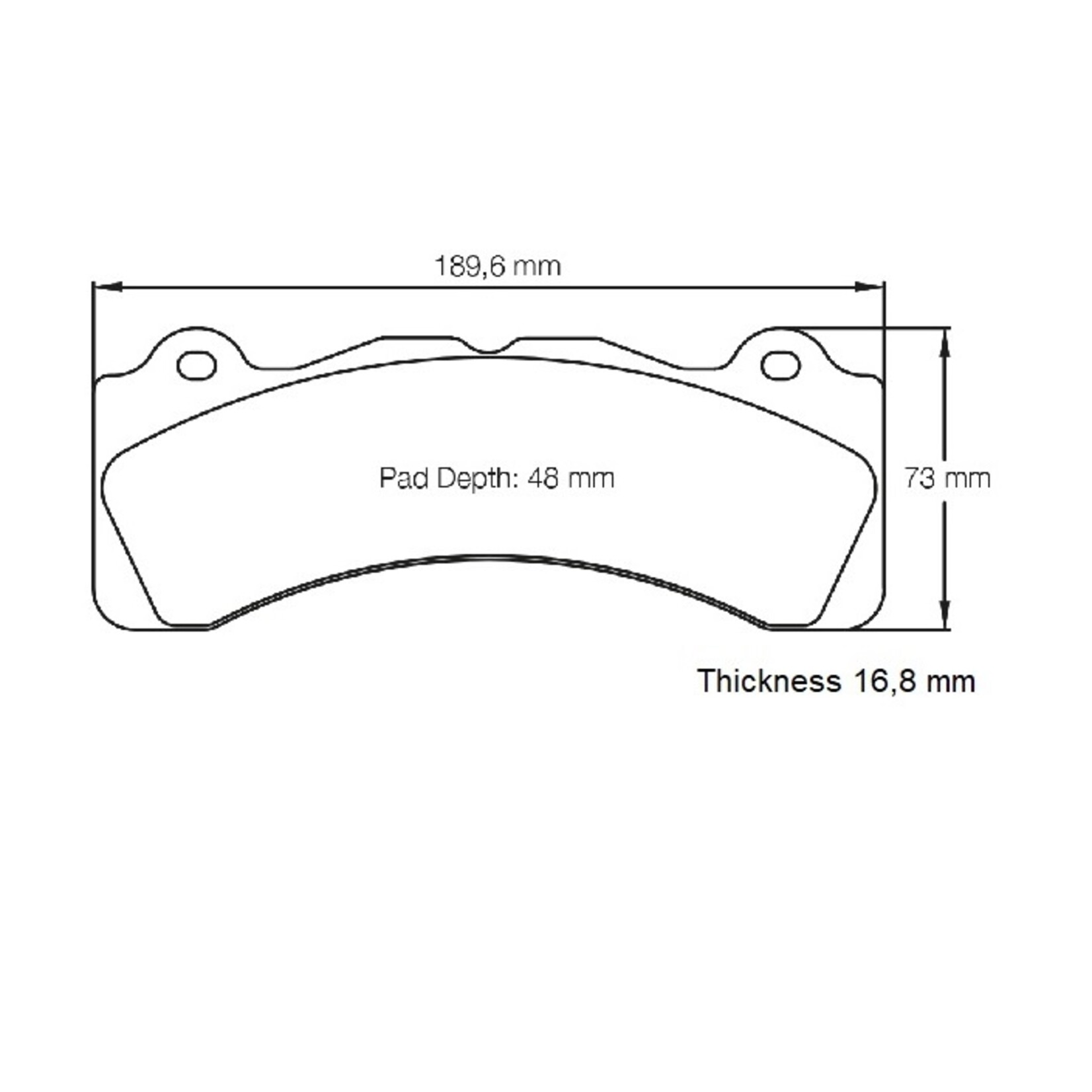 PAGID Racing Raceblok set RSC1